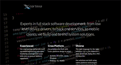 Desktop Screenshot of cortexa.com